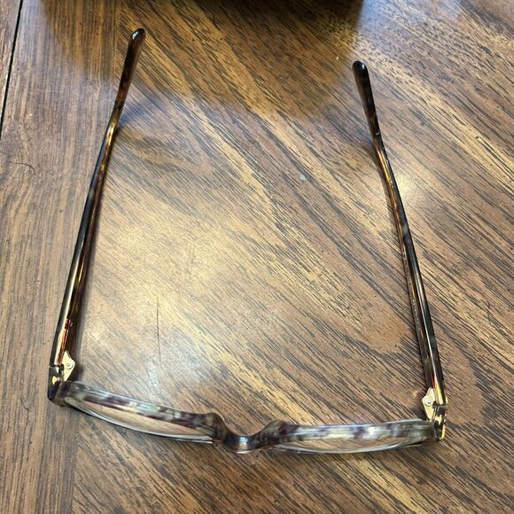 Coach Eyeglasses Frames Only HC 6065 5287 Confetti Light Brown 51 17 135 MM Case - Picture 9 of 9